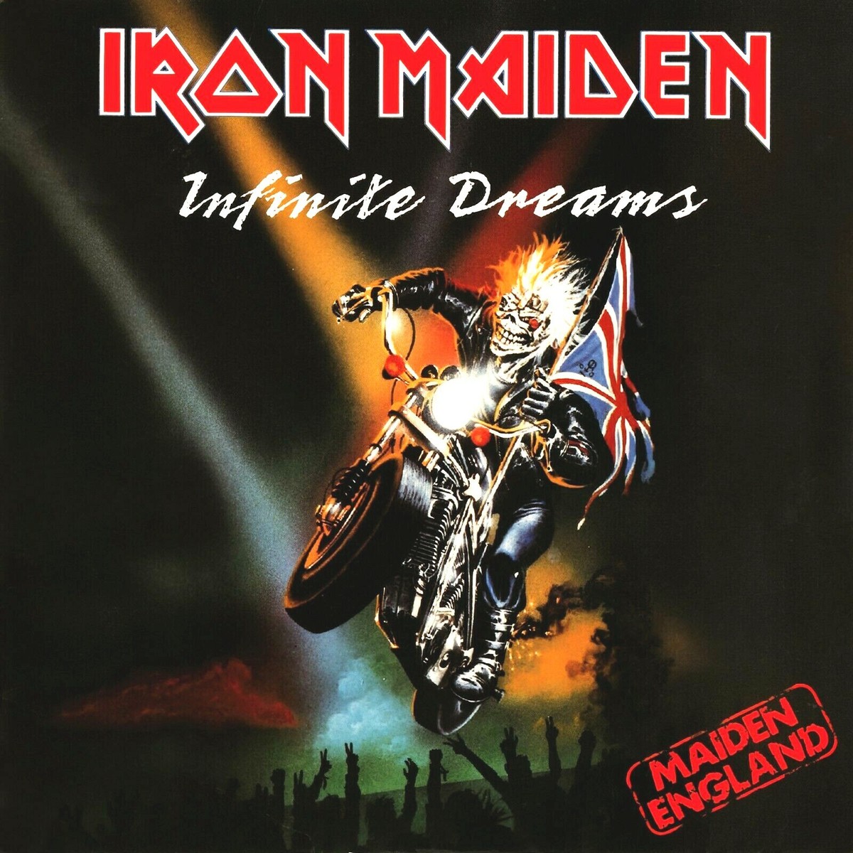 Iron Maiden Infinite Dreams SINGLE 12x12 Album Cover Replica
