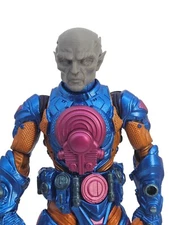 Custom 3d Alien Bookkeeper Headsculpt For Mythic/Cosmic Legions 1/12 Scale 