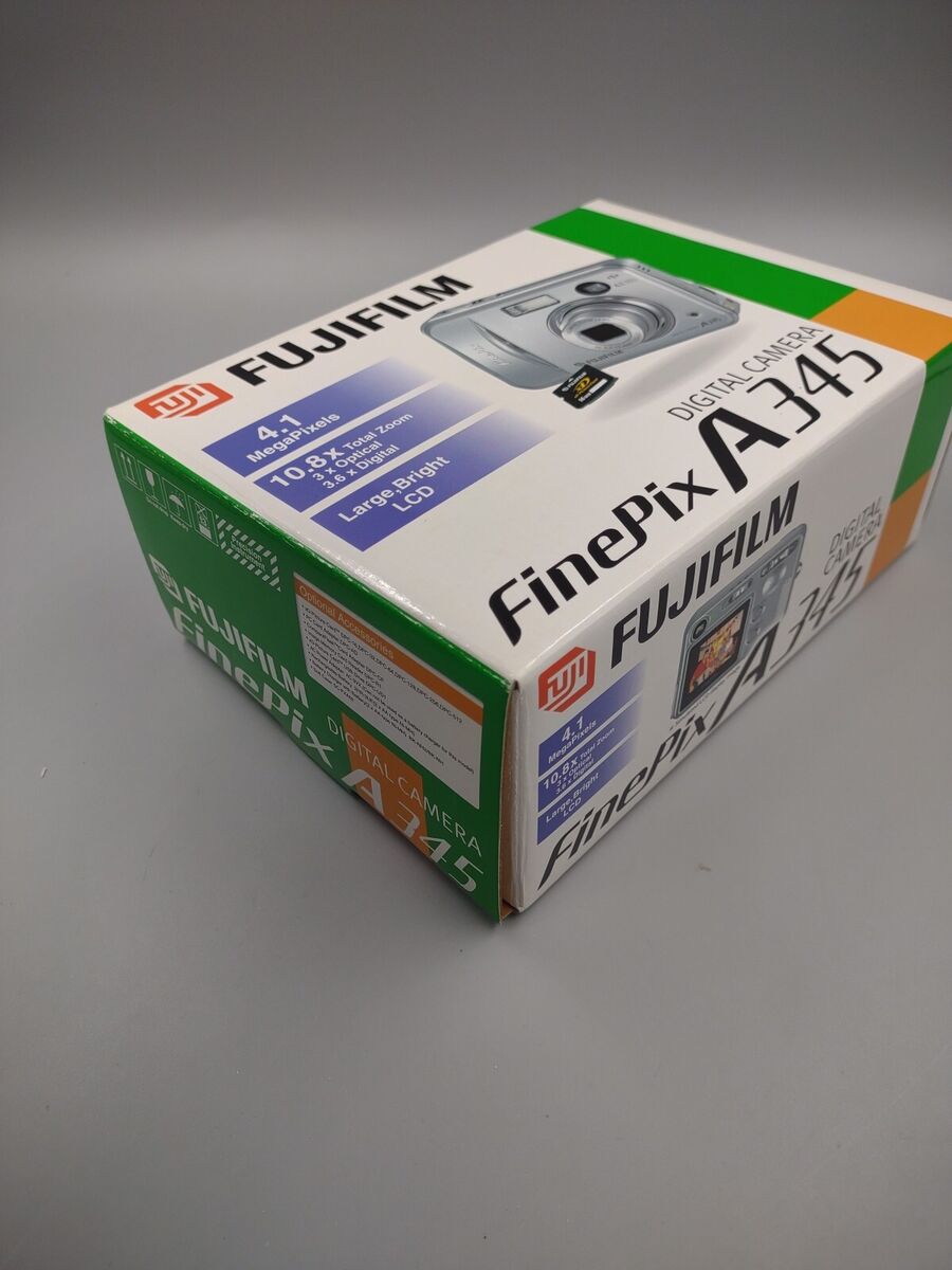 Fujifilm FinePix A Series A345 4.1MP Digital Camera - Silver Fujifilm FinePix A Series A345 4.1MP Digital Camera - Silver