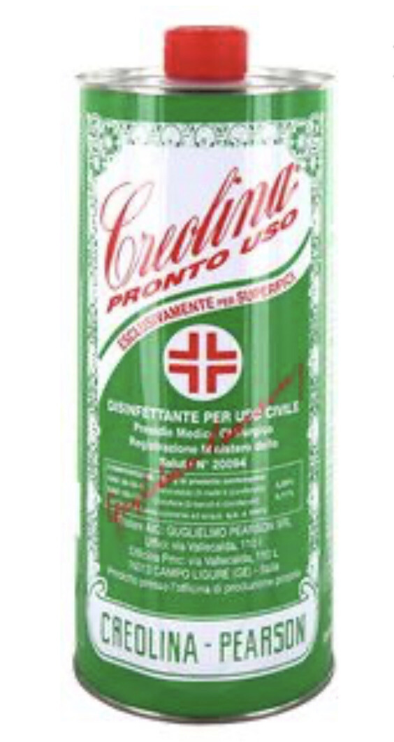 CREOLINA PEARSON PRONTO ALL’USO DISENFETTANTE GERMICIDA 1L