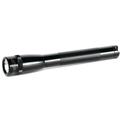 Maglite Mini PRO LED 2-Cell AA Flashlight with Holster Black