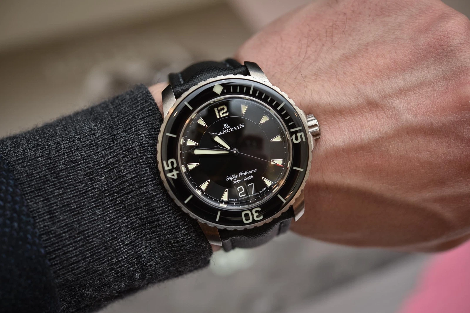 Blancpain — Blancpain Fifty Fathoms Grande Date - 5050 12B30 B52A