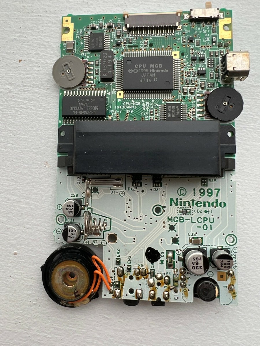 Nintendo Game Boy Pocket Launch Edition Green Handheld System for