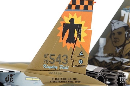 JC WINGS U.S. ANG MCDONNELL DOUGLAS F-15C EAGLE 1:72 JCW-72-F15-017 IN STOCK - Picture 5 of 11