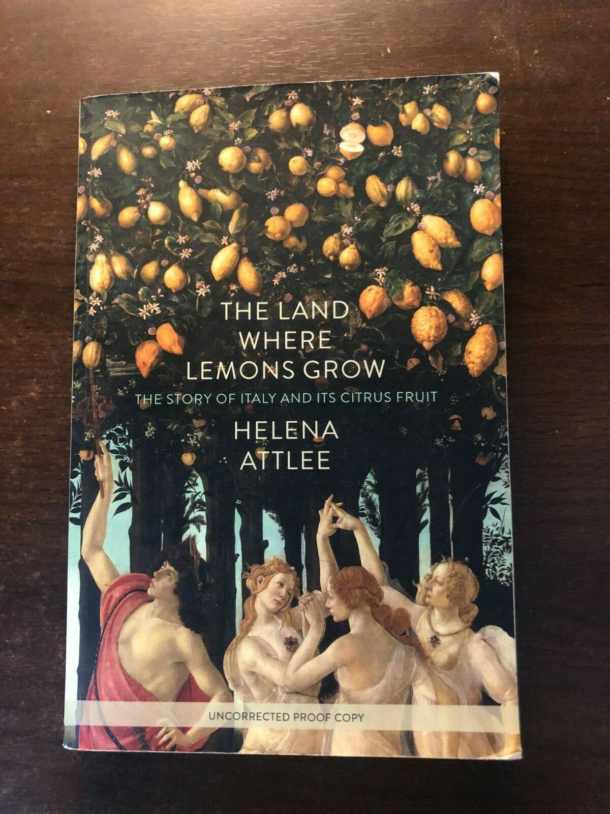 THE LAND WHERE LEMONS GROW by HELENA ATTLEE - P/B - *PROOF*