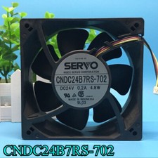 1X SERVO CNDC24B7RS-702 24V 0.2A 4.8W 120 120 38mm 3PIN Converter Cooling Fan