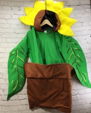 Smiffys Costume Sunflower in a Pot Sz M Medium Flaws 