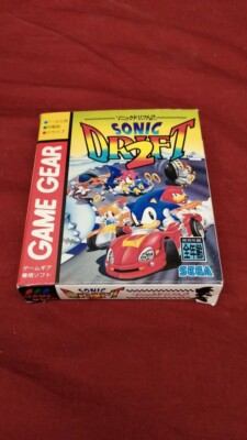 Sega Sonic Drift 2 Game Gear Cartridge G-3366 1995 mit Box gebraucht