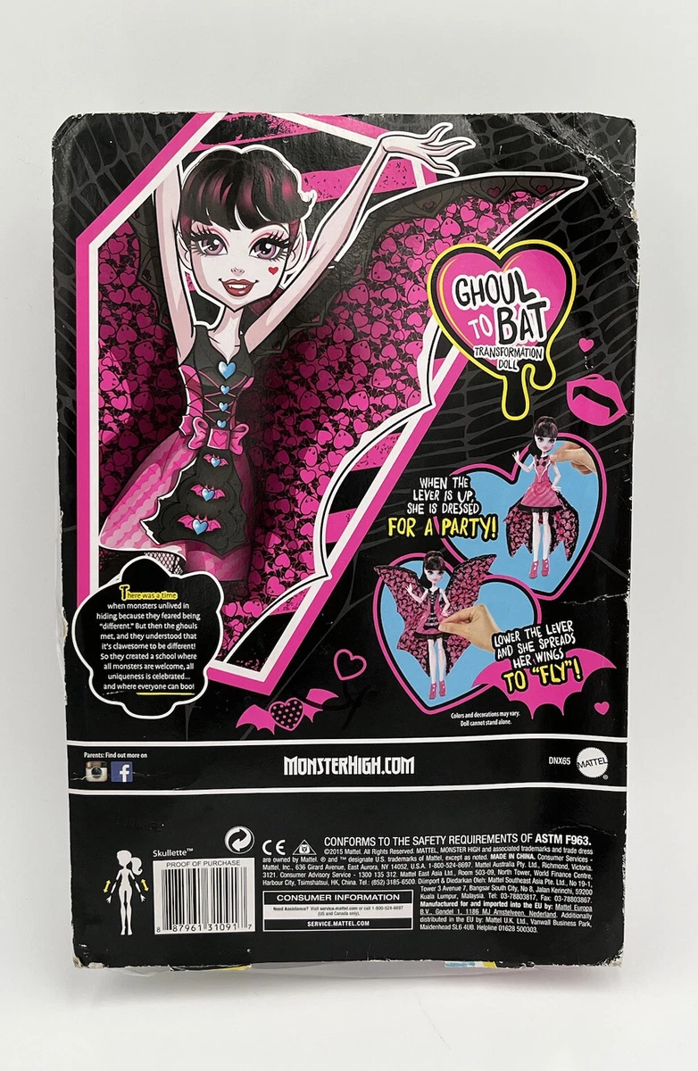 Monster High Draculaura Doll UK Seller 