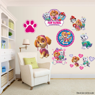 Paw Patrol Girl Wall Decal (Inspired)