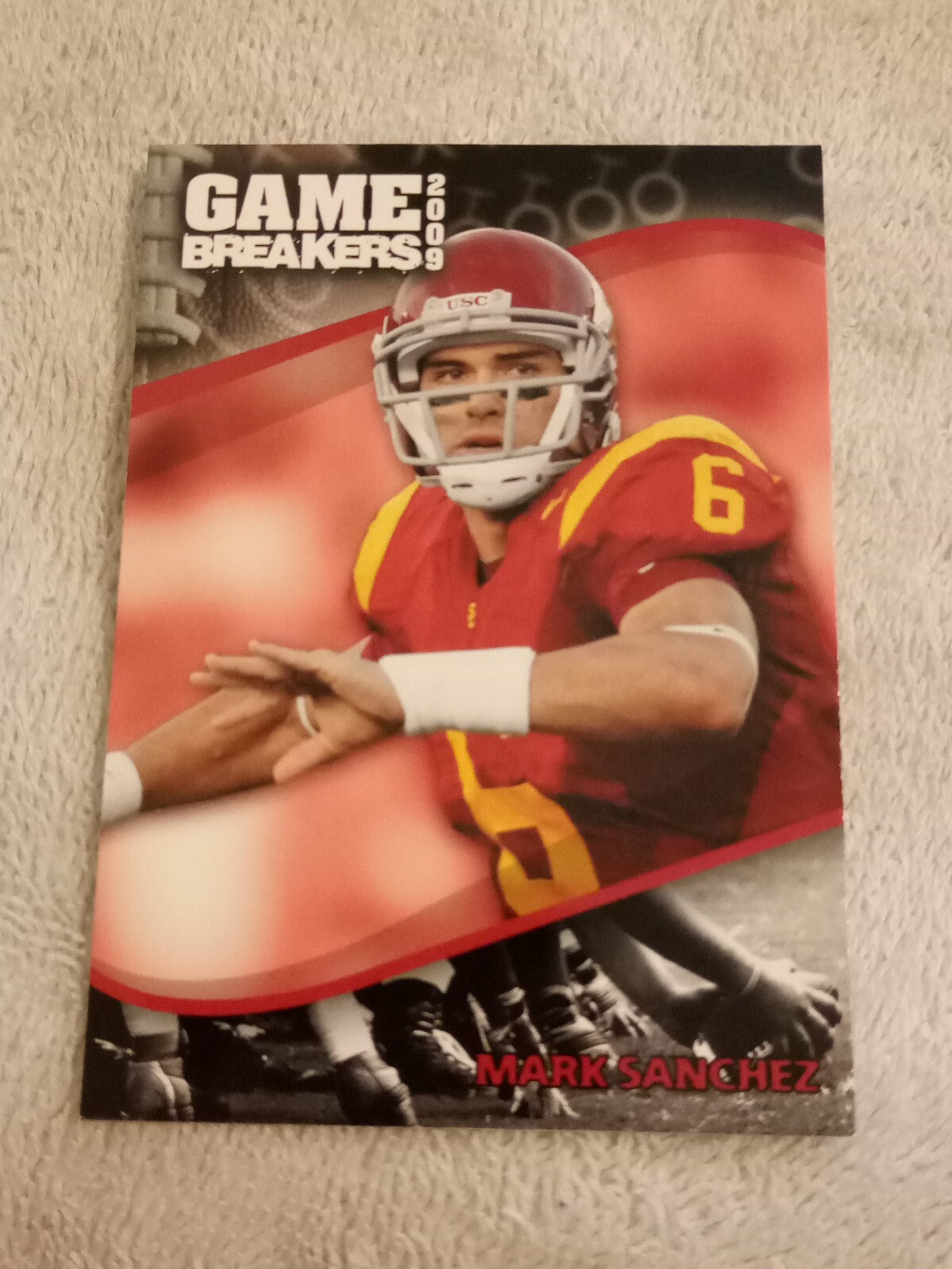 2009 MARK SANCHEZ PRESS PASS GB4 GAME BREAKERS ROOKIE RC CARD JETS PWE