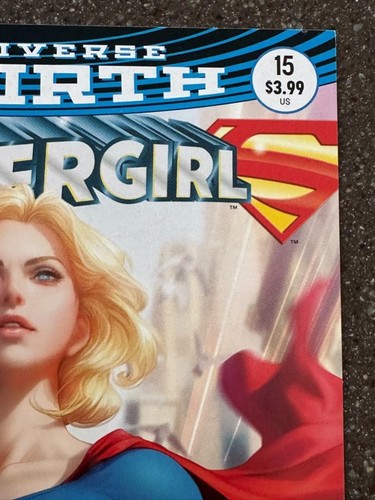 Supergirl #15 variante Artgerm DC Comics renacimiento casi nuevo 2018 - Imagen 6 de 6
