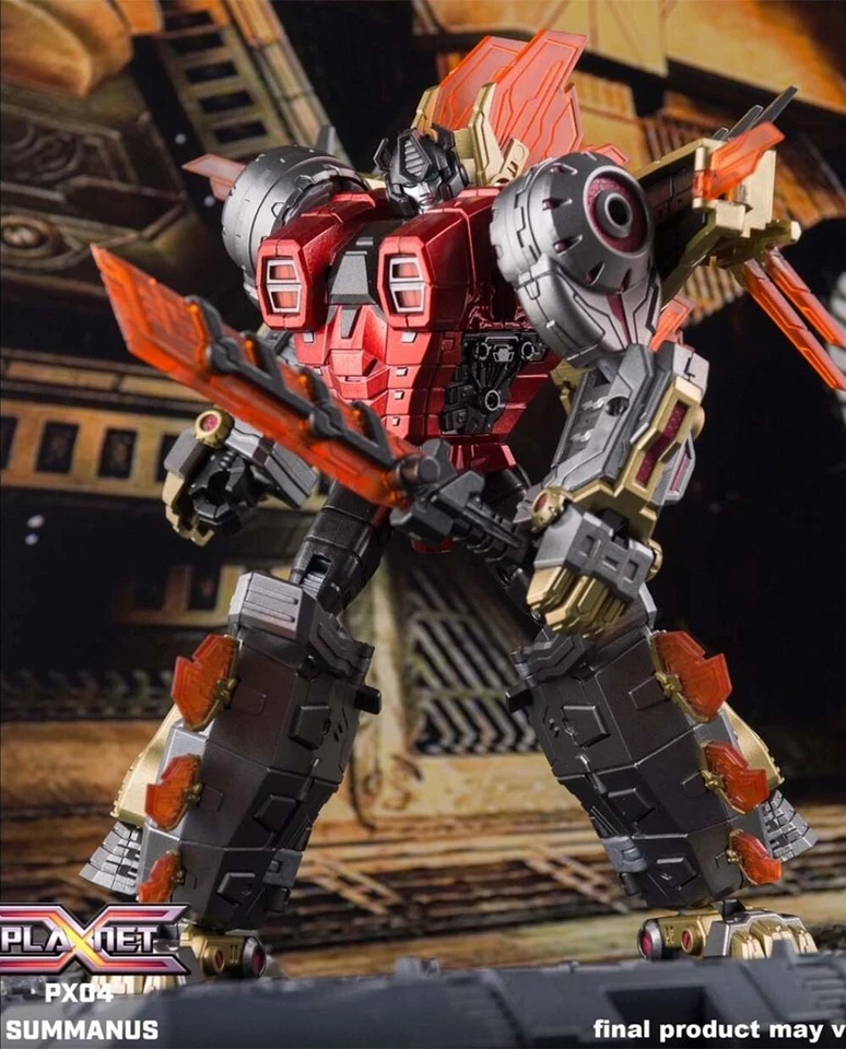 Planet X Snarl PX-04M Dinobot Metallic Ver.  Summanus Action Figure in stock - Image 2 of 4