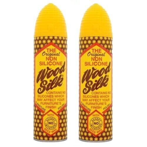 Aristowax Original Wood Silk Furniture Polish with Beeswax Non-Silicon 2X250ml. - Picture 1 of 1