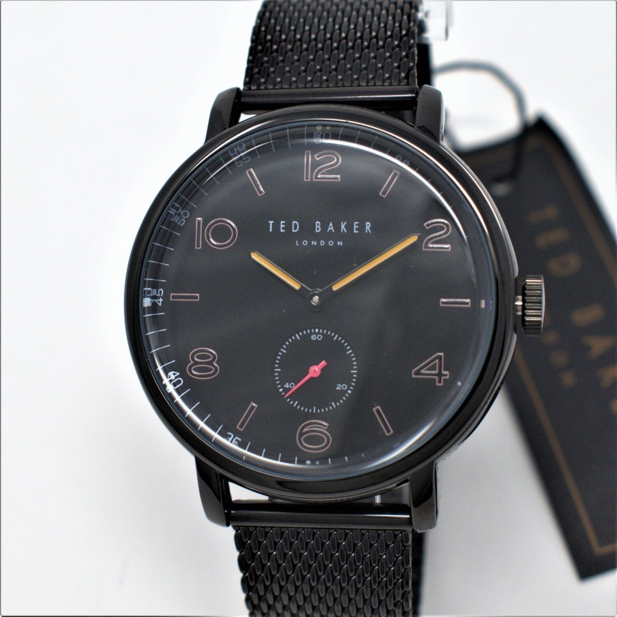 TED BAKER Men's Harry Black Bracelet Watch TE50372005