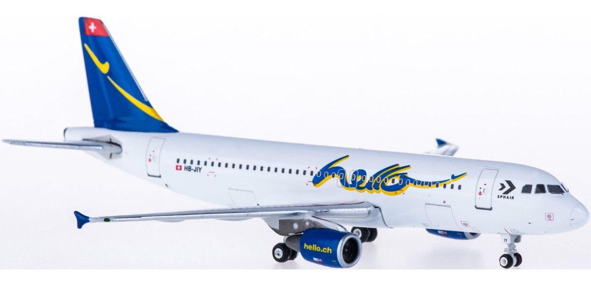 Rare)1:400 Phoenix PH10676 Hello A320 HB-JIY+Free Tractor | eBay Rare)1:400 Phoenix PH10676 Hello A320 HB-JIY+Free Tractor | eBay
