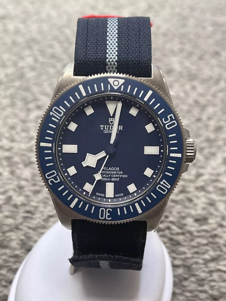 TUDOR Pelagos Blue Unisex Adult Watch 25707B