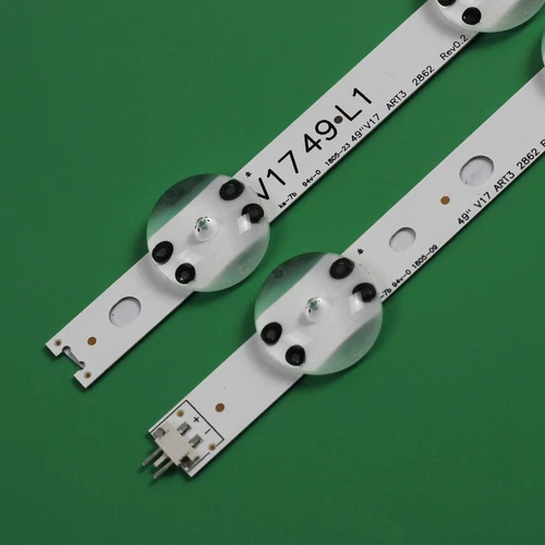 Barre retroilluminazione a LED per LG 49UJ6517 49UJ6510 49UJ6500 49LV340C AGF30001201 - Foto 4 di 8