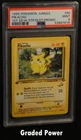 Pokemon Promo Pikachu Jungle 1st Ed. W Stamp PSA 9 (7616) 60/64