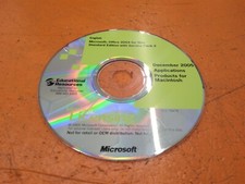                Microsoft Office 2004 Disc Only