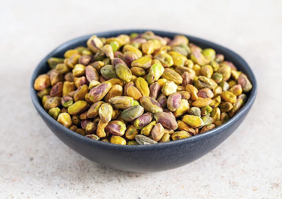 Núcleos de pistacho tostados en seco con sal del Himalaya - sin cáscara, sin aceite añadido, veganos Foto 4 de 4