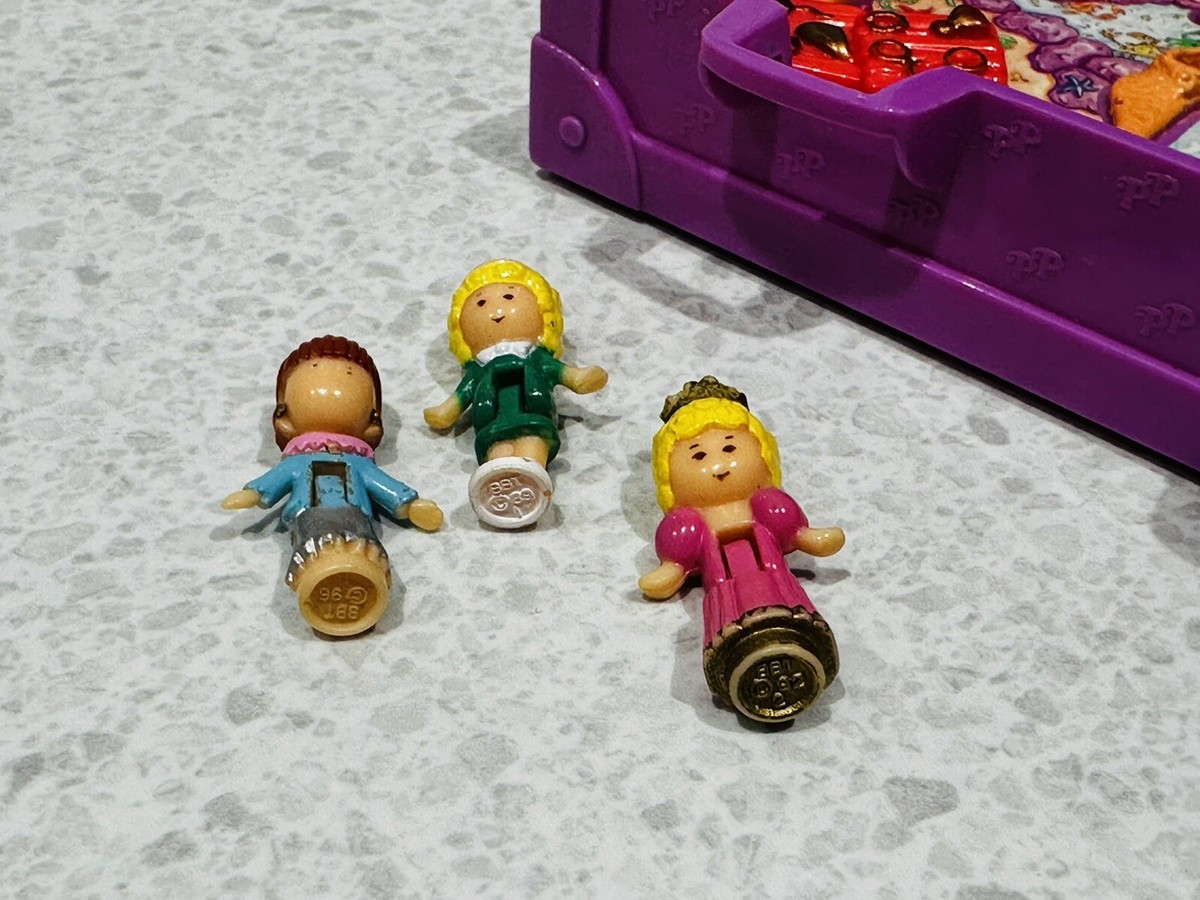 ⭐️ Vintage POLLY POCKET 1996 Bluebird SURF N' SWIM ISLAND