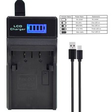 Battery charger for Olympus LI-10B Stylus 410 Digital 500 Digital 600 Digital
