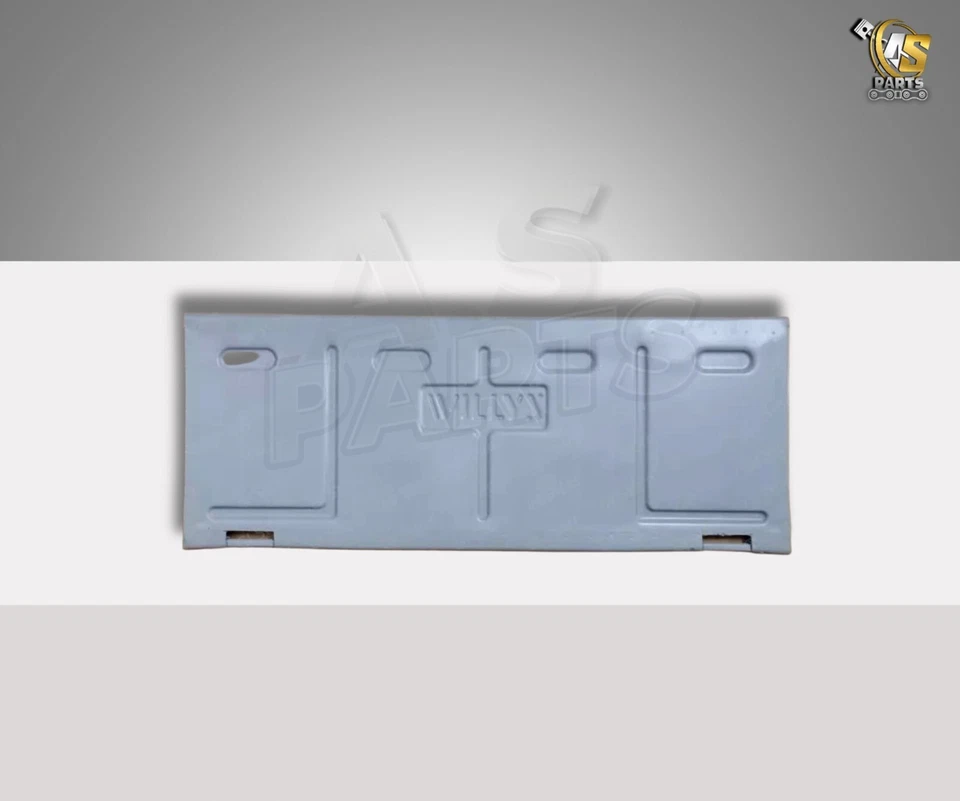 Ajuste para Willys Jeep CJ2A CJ3A CJ3B CJ5 CJ6 - Puerta trasera + bisagras y cadena con lona Foto 4 de 4