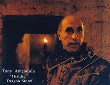 TONY AMENDOLA signed Autogramm 20x25cm DRAGON STORM in Person autograph COA