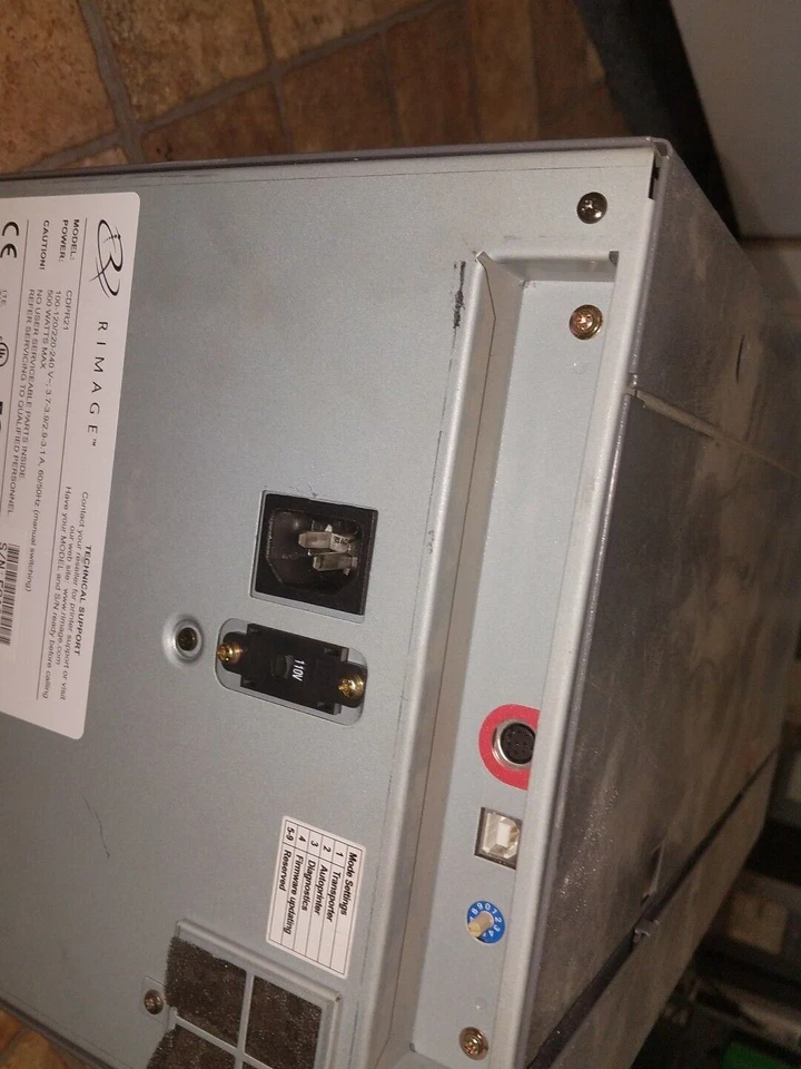 Rimage Everest II CD DVD Blu-ray Thermal Printer Model:CDPR21 - Image 4 of 4