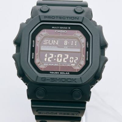 Casio G-shock GXW-56BB-1JF Multiband 6 54mm Black Resin Band Men's