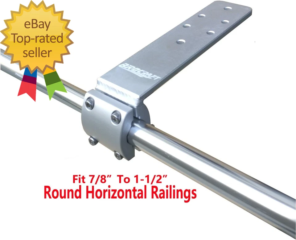 Grill Rail Mount/Bbq Rail Mount/Grill Mount/Pontoon Boat BBQ Mount - Image 3 of 4