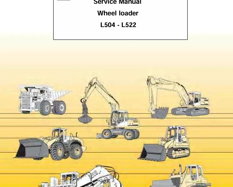 Liebherr L504 Service and Engine Manual FREE SHIPPING - Image 2 of 4
