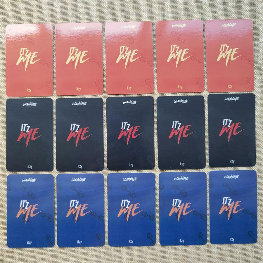 ITZY Wannabe Mwave meet&greet 当選 トレカ Kpop ITZY IT'z ME Wannabe Album Photocard Round Corner