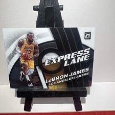 2021-22 Donruss Optic Lebron James Express Lane Lakers
