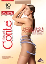 Conte Active 40 Den - Modelling Control Top Women's Tights (8С-61СП)