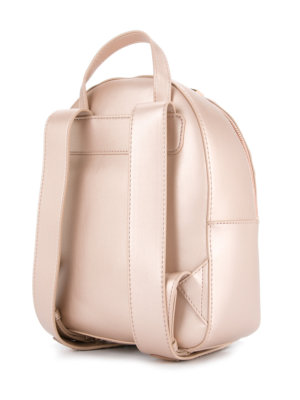 Love Moschino Backpack Large Size Quilted Pink Pearl Rose 