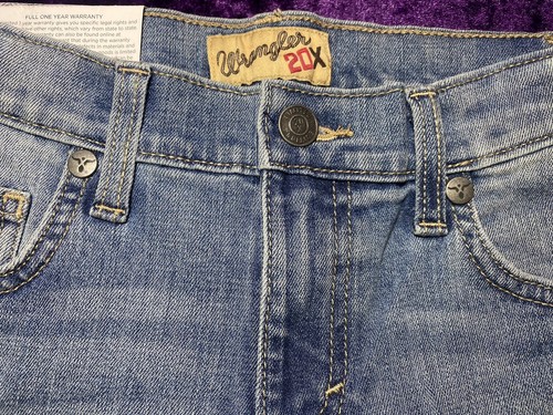 Wrangler Boys Vintage 20X Size 8 Boot Cut Jeans 42BWXCL bootc - Picture 4 of 8
