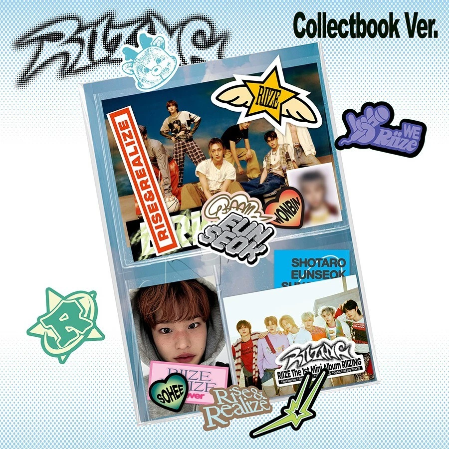 RIIZE [RIIZING] 1st Mini Album COLLECT BOOK/CD+Buch+6 Sticker+Foto