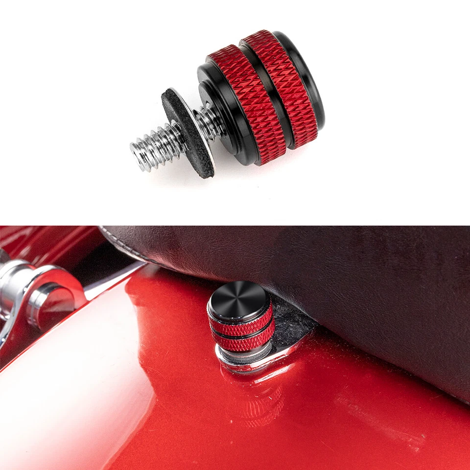 Tornillo de perno de asiento CNC para Harley Touring Road King Street Glide Special 1986-2025 Foto 4 de 4