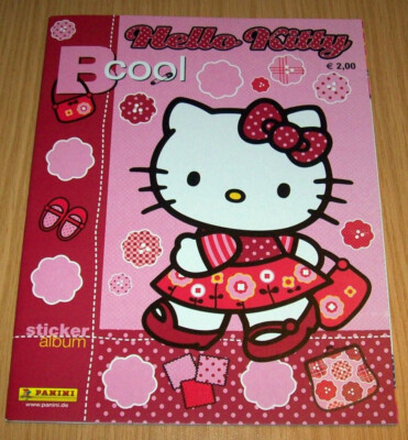 Hello Kitty B Cool Panini Leeralbum - Sammelalbum- neu mit Poster