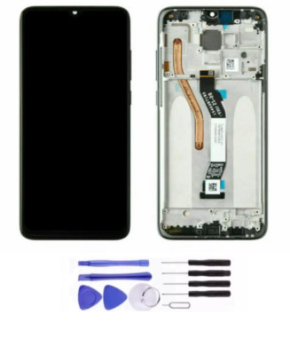 Kompletter Touchscreen LCD DISPLAY Baugruppe + Rahmen für Xiaomi Redmi Note 8 Pro