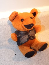   Blues Man  Grateful Dead 7  Bean Bear Plush by Liquid Blue Vintage