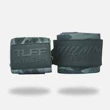 24" Villain Wrist Wraps - Black Camo