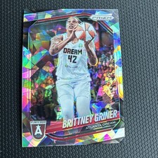 2025 Panini Prizm Cracked Ice #46 Brittney Griner Atlanta Dream