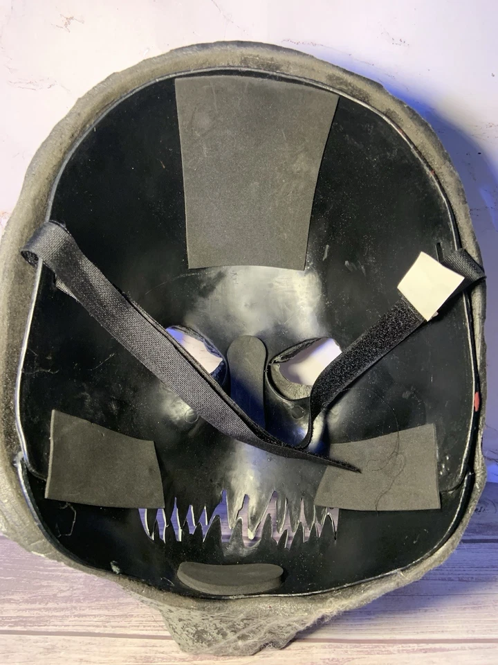 Demon Ghoul Moving Mouth Adult Mask Costume Halloween Awesome - Image 4 of 4