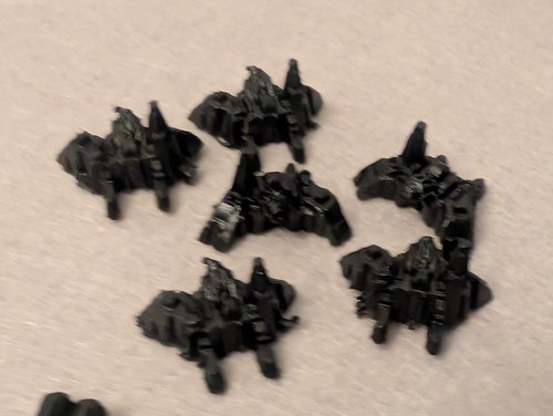 Twilight Imperium 3rd Ed BLACK Army Pieces & Technology Cards *Missing 1 Carrier - Picture 9 of 11