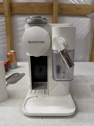 Nespresso Gran Lattissima Espresso Machine EN650W by De'Longhi, White AS IS Read