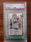 2022 TOPPS RIP SHOHEI OHTANI AQUA/35 PSA 9 UNRIPPED!