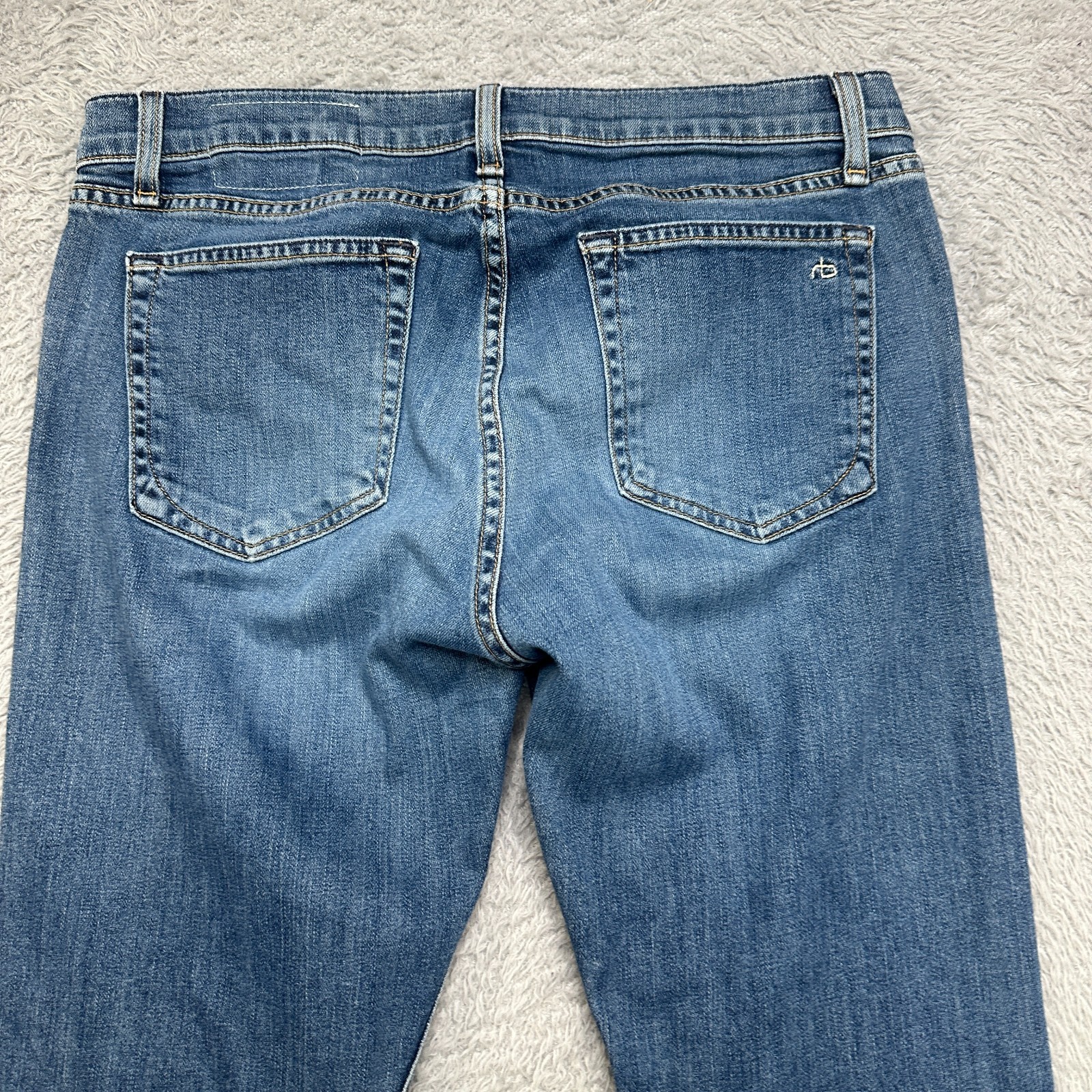 Rag & Bone Jeans Mens 32x33 Blue Standard Issue FIt 2 Slim Leg image 7
